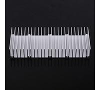 Generic Aluminum Dense Heatsink Cooler 24 Teeth 5.9x2.32x0.98" for Computer and LED Light Devices