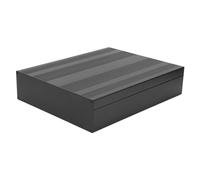 Generic Aluminum Project Box Matte Black Enclosure Box/Cover Compact Design for Electronic Enthusiasts 50x178x220mm