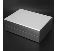 Generic Aluminum Project Box Matte Silver Enclosure Box/Cover for GPRS Circuit Board Cover 80X160X220mm Electrical