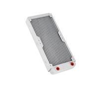 Generic Aluminum Radiator Heat Sink Liquid Cooler High Performance for Computer Water Cooling and 3D Printing Equipment White Durable Material (240mm)