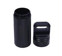 Generic Aluminum Storage Bottle Tank for Tablets, Non-Slip Puppets for Outdoor Activities, Black (Black)