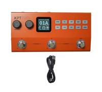 Generic Amplifier Simulator Pedal Unique Sound Effects Customizable Signal Chain for Music Gigs Practicing Compact Size
