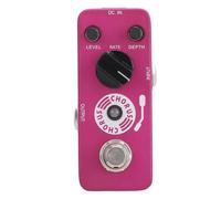 Generic Analog Chorus Pedal True Bypass with Warm Clear Sound for Jazz Rock Guitarists Aluminum Alloy