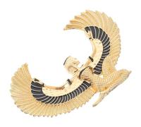 Generic Ancient Egyptian Brooch Pin Zinc Alloy Decorative Jewelry for Women Suitable for Hats Coats Bags Distinctive Style Accessory