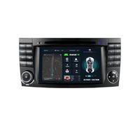 Generic Android 12 Car Radio DVD for Mercedes Benz E-Class W211 CLS W219, 2G + 32G, AV Receiver, GPS Navigation, BT, Mirror Link, WiFi, USB, FM, Carplay, Reversing Camera