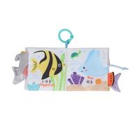 Generic Animal Cloth Book, Interactive Tail Cloth Book Bright Color Portable for Baby for Holiday Party (Glacier)