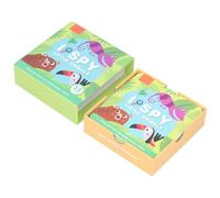 Generic Animal Matching Game Cards Educational Interactive Toys for Children Ages 3 and Up 55pcs Non- Paper (Matching Little Detective-Funny Animals)