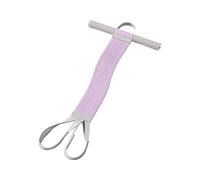 Generic Ankle Puller Pedal Resistance Band Exercise with Handle, Sit-up Stretch Rope, Elastic Tension Rope for Women, Home Gym, Adults, Purple