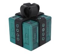 Generic Annoying Nested Screw Gift Box 3D Printed Reusable Funny Prank Present Box for Birthday Holiday Surprise PLA Material 10x8cm (Dark Green Black)