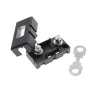Generic ANS-H 1-Way Fuse Holder ANS-8 Safety Plate Base Car Carrier Fuse Box Bolt Type 20A 50A 70A 80A 100A 150A 175A 200A(1Set Fuse holder-2,40A)