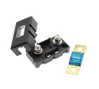Generic ANS-H 1-Way Fuse Holder ANS-8 Safety Plate Base Car Carrier Fuse Box Bolt Type 20A 50A 70A 80A 100A 150A 175A 200A(1Set Fuse holder-4,70A)