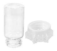 Generic Ant Water Feeder Glass and Plastic Material 20ml Capacity for Ants Wear and Break Resistant Design, for Antskeeping and Spring Build up Observation