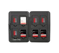 Generic Anti Scratch Memory Card Holder Portable Storage Carrying Case for Various Cards Ideal for Work or Travel Black