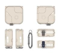 Generic Anti-Scratch Protective Earbuds Case for Nothing Ear (3) (Transparent gray)