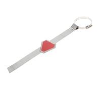 Generic Anti-static Belt for Cars with Plastic and Metal Material, Red Automotive Static Strip for Safer Driving at Night, Suitable for Autumn and Winter Driving