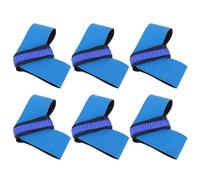 Generic Anti-Static Flexible Foot Strap Set for Workshop Safety Blue Synthetic Rubber 10Pcs JWD001 for High-Performance Anti-Static Applications
