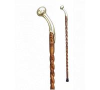 Generic Antique Style Knob Round Head Handle Wooden Walking Stick