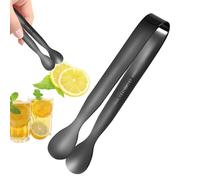 Generic Appetizer Tongs - Stainless Steel Serving Tongs for Food Parties - Portable Serving Tongs, Durable Mini Tongs for Serving Food, Ice Cube, Fruits, KJQIUMS50SD2A1OLN