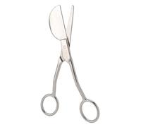 Generic Applique Scissors, Duckbill Scissors Duckbill Applique Embroidery Curved with Double Bent Curved Offset Handle 6in for Carpet Tufting Embroidery Fabric Sewing