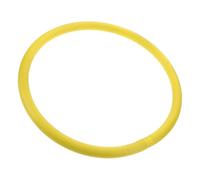 Generic Arm Hoop Mini Weighted Hoop Exercise Ring, Yellow Pe, 33cm, Effective Fat Burning, Enhances Flexibility, for Yoga and Relaxation