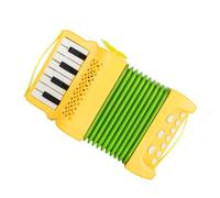 Generic Armadillos Mini Accordion Instrument Toy Accordion Educational For Beginners Kids Stage Performance(Not Equipped With Battery) Early Reading Comprehension in Varied Subject Matter (Yellow, On