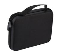 Generic Aromatherapy Essential Oil Storage Case Tough EVA Material 63 Slot Organizer for Home and On The Go (Black)