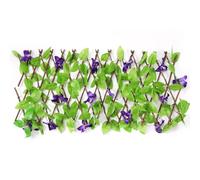 Generic Artificial Hedge, 1 Pack, Size: 40cm/70cm x 20cm (Extendable to 2m), Green, Naturalistic Style, Foldable Eco-Friendly Hedge Screen