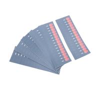 Generic Artificial Jungle Cock Eye Substitute Feather 90pcs Set, Lightweight for DIY Fly Tying and Fishing, Nylon Material