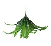 Generic Artificial Persian Leaves, 2Pcs 18 Heads Plastic Greenery Bushes for Home Garden Office Decor, with Simulation Shrubs for Wedding Party Room Wall Decoration