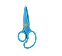 Generic Arts and Crafts for Adults Under 10 PP Plastic Cutter Paper Scissors Preschool Scissors Children's DIY Hand Scissors Pack of 1 Arts and Crafts for Kids Ages 8-12 Girls Drawing (Sky Blue, One