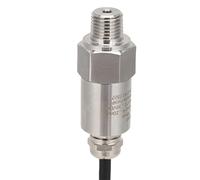 Generic ASIC Water Pressure Transducer Sensor 4-20MA Output NPT1/4 0-16 Bar High Sensitivity for Air Oxygen Flexible Application 304 Stainless Steel (Straight out line)