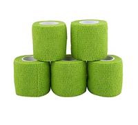 Generic Athletic Tape, Self Adhesive Bandage Wrap Self Adhesive Bandage Wrap Gauze Athletic Elastic Cohesive for Stretch, Sports, Wrist, Ankle (Green)