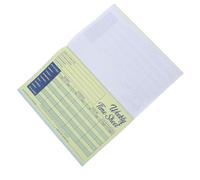 Generic Attendance Log Book Paper Weekly Undated Attendance Record Tracker for Office Classroom Employee Business Staff