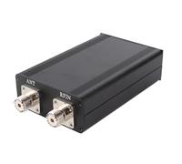 Generic ATU-100 Mini Automatic Antenna Tuner Automatic Antenna Matching Unit Portable HF Auto Tuner with 0.96in OLED Display Type-C Charging for 1.8-55MHz Ham Radio Statio