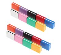 Generic Audio Mixer Fader Caps 18Pcs 4Mm Slider Knob Covers Multicolour Set for Music Studio Accessories and Live Events