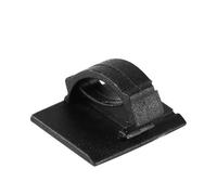 Generic Auto Fit for Cord Fixed Clips Black Plastic Wire Tie Base 40 Pcs for Car (Large)