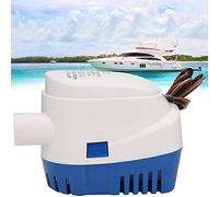 Generic Automatic Bilge Pump High Submersible Sewage Pump 24V for Yachts Fishing Boats with Built-in Float Switch Durable Engineering Plastics