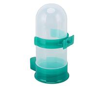 Generic Automatic Bird Water Feeder Durable Large Capacity Drinking Dispenser for Pigeons and Birds Plastic (Green L Size)