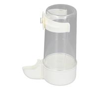 Generic Automatic Birds Cage Water Feeder Professional Spill Proof Design for Pet Birds Cockatiels Budgies Lovebirds 6pcs (200ml)