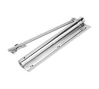 Generic Automatic Door Closer, Gate Spring Self Closing Auto Door Closer Silent Mini Shutter Adjustable Closing Hinge for Residential Commercial Use