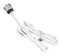 Generic Automatic Hand Sweep Light Sensor Switch in Aluminum Alloy for Wardrobe & Cabinet, Wear Resistant Wave Induction Switch for Closet & Kitchen, Low Voltage, 16 X 16mm, DC 5V-24V