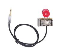 Generic Automatic Morse CW Key Compact Brass Wireless Keyer for Camping and POTA Mini Size