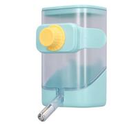 Generic Automatic Pet Water Feeder for Small Animals Durable Stainless Steel Ball Cage Dispenser 10 X 12 X 17.5cm (Green)