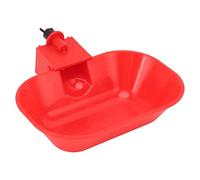 Generic Automatic Poultry Drinking Bowl, Large Thickening ABS Waterer with G1/8 Male Thread for Chicken Duck Cat Dog