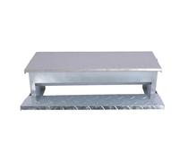 Generic Automatic Stainless Steel Treadle Chicken Feeder for Coop, Large Capacity Automatic Food Dispenser for Chicken, Efficient for Lots of, Farm Poultry Equipment