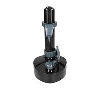 Generic Automatic Vegetable Peeler Innovative Electric Cutter for Home Kitchen Durable Design ABS Material with 2 Blades (Black)