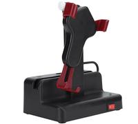 Generic Automatically Mobile Phone Shaker Dark Red for Pedometer and Steps Counting, Durable Adjustable Stand for Fitness Enthusiasts, USB Powered, Size 6.1x4.6in