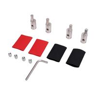 Generic Automobile Stereo Wire Reducer, Easy AMP Input Installation Reducing Brass 4 PCs Excellent Conductivity Stable Output for the vehicle's Stereo System (4GA to 4GA)