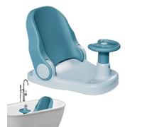 Generic Baby Bath Seat | Bath Chair for Baby | Baby Bath Seat 6 Months Plus, Baby Support Chair with Suction Cups, 14.96x11.22x12.13 Inches Compact Shower Seat for Safety Bath Time