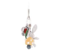 Generic Baby Car Hanging Toy with Colorful Beads Ringing Function for On-The-Go Entertainment